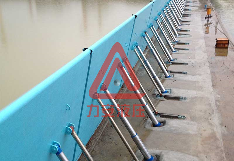 鋼壩、液壓壩